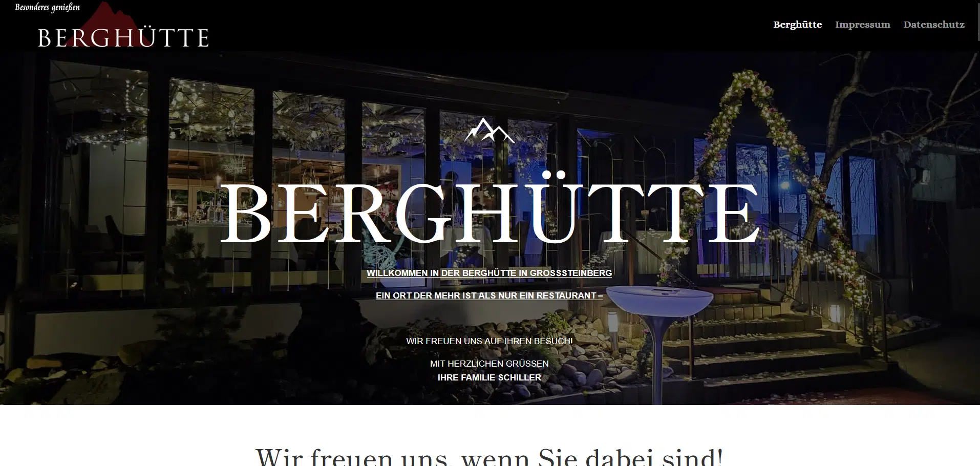 Screenshot Startseite Metallbau bennewitz