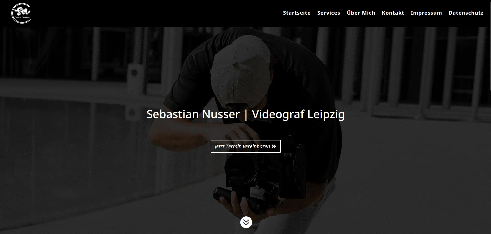 screenshot startseite sncontentconcepts